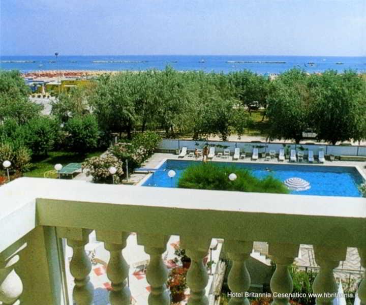 Hotel Britannia Cesenatico Esterno foto