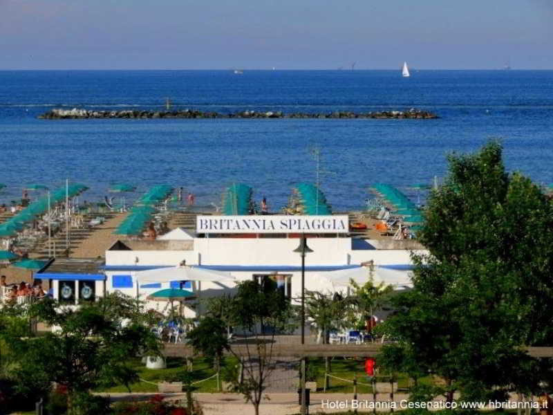 Hotel Britannia Cesenatico Esterno foto